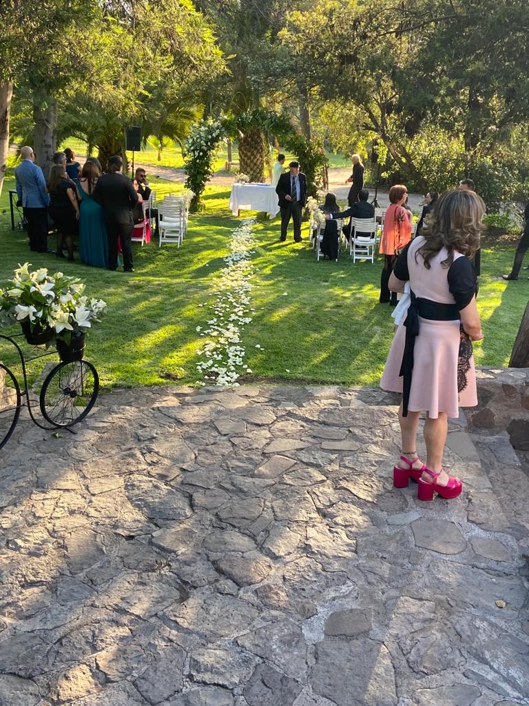 Ceremonia al aire libre